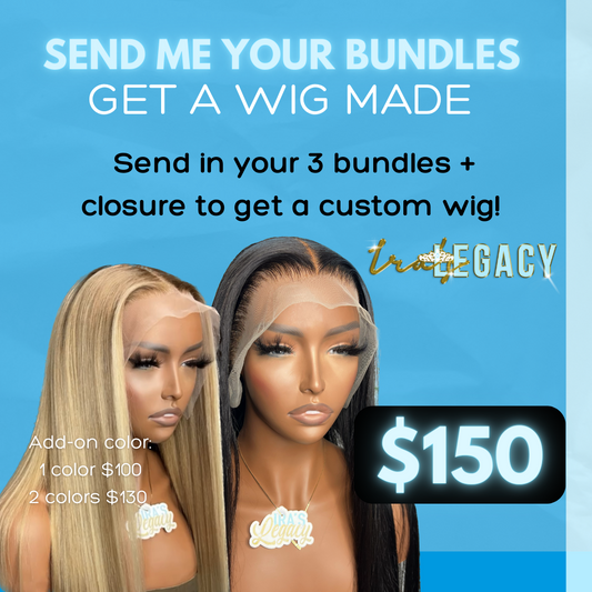 Provide Your Hair, Get A Wig Made