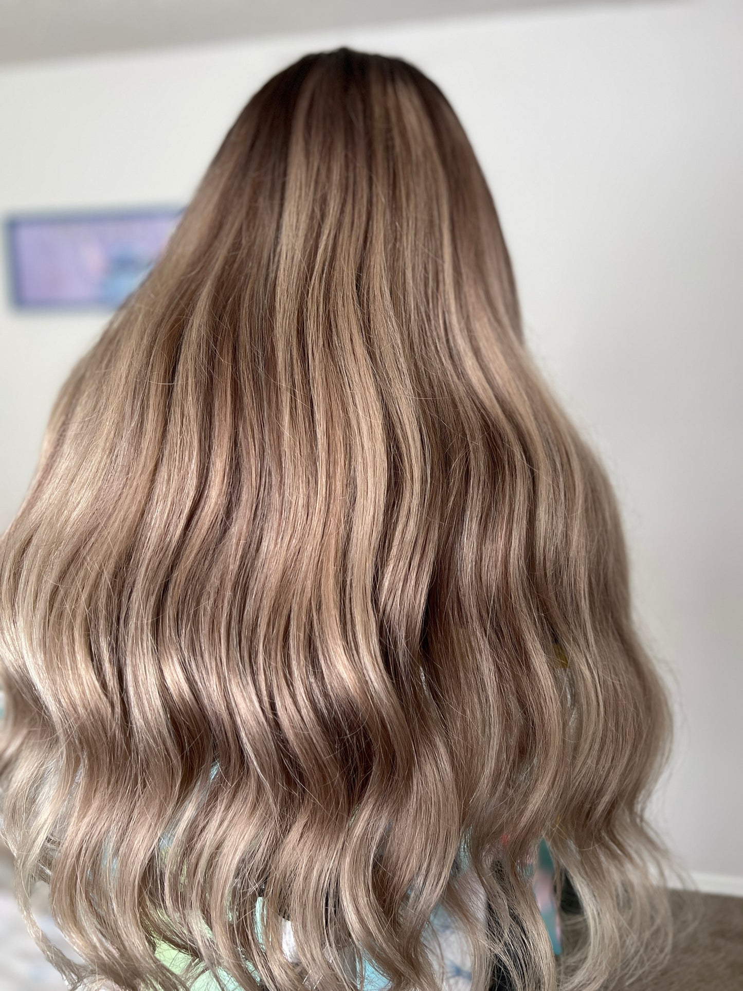 Ash Mushroom Blonde 24” Wig